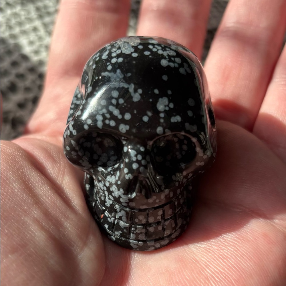 Rock Skull Skeleton Crystal gemstone set (3) - Picture 4 of 13